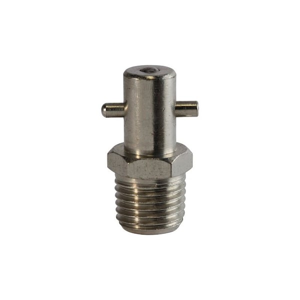 Heritage Industrial Pin Fitting 1/4-18NPTF BR NI HA359 - main